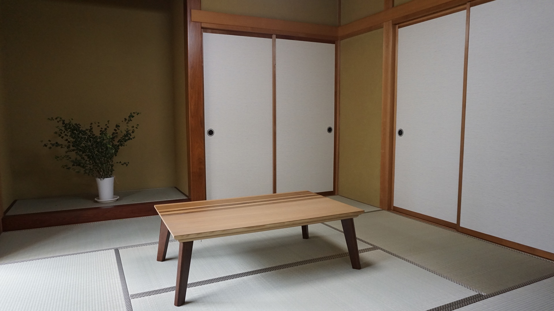 愛知県豊橋市飯村のリノベーション一軒家の和室ローテーブルの画像